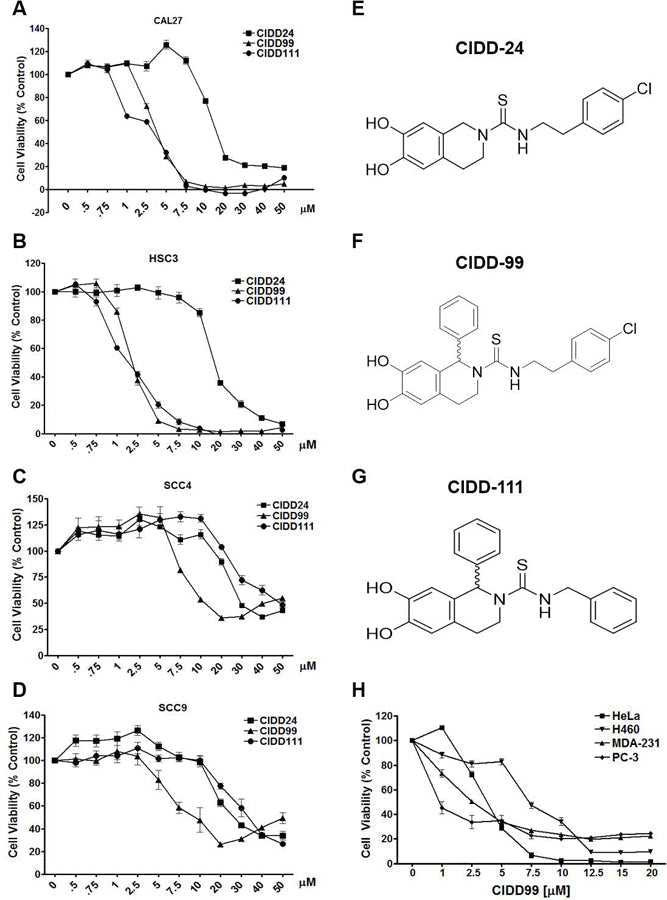 The Novel Capsazepine Analog, CIDD-99, Significantly Inhibits Oral Squamous Cell Carcinoma In Vivo Through a TRPV1-Independent Induction of ER Stress, Mitochondrial Dysfunction, and Apoptosis